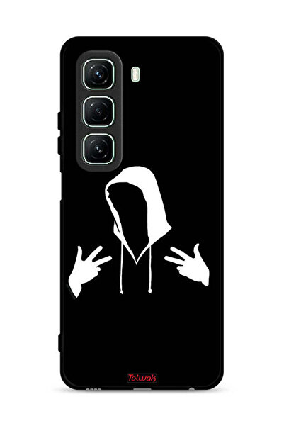 Tolwak غطاء حماية لهاتف Infinix Hot 50 5G مطبوع عليه This Is Me