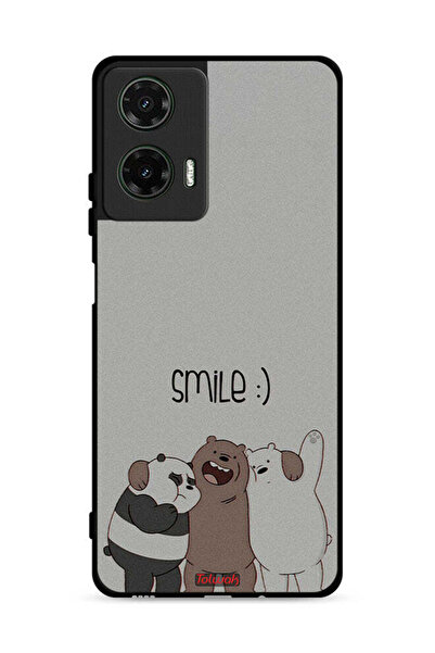 Tolwak غطاء حماية لهاتف موتورولا موتو جي 35 5G بطبعة ابتسامة الأصدقاء