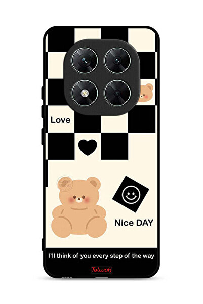 Tolwak غطاء حماية لهاتف Xiaomi Poco X7 5G سأفكر فيك في كل خطوة على الطريق