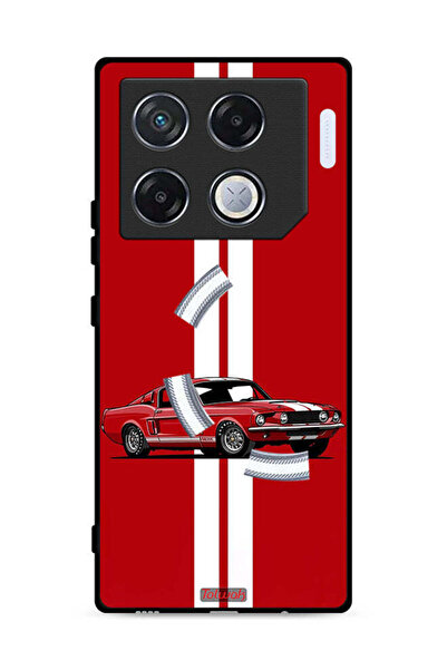 Tolwak Infinix GT 20 Pro 5G Protective Case Cover Vintage Car Abstract Art