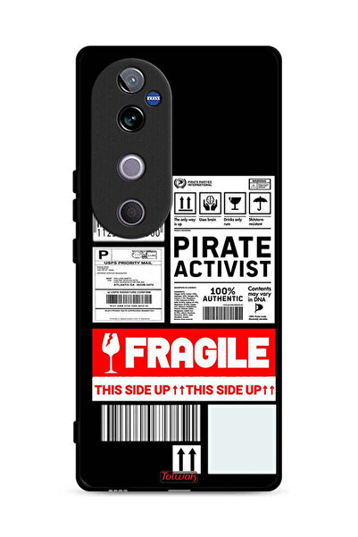 Tolwak غطاء حماية لهاتف Vivo V40 5G، ملصق هشّ من ناشط خاص