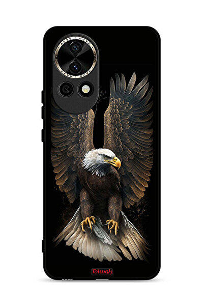 Tolwak غطاء حماية لهاتف هواوي نوفا 13 5G بأجنحة نسر منتشرة