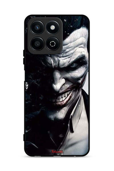 Tolwak غطاء حماية لهاتف Honor Play 60 Plus 5G بتصميم نصف وجه جوكر