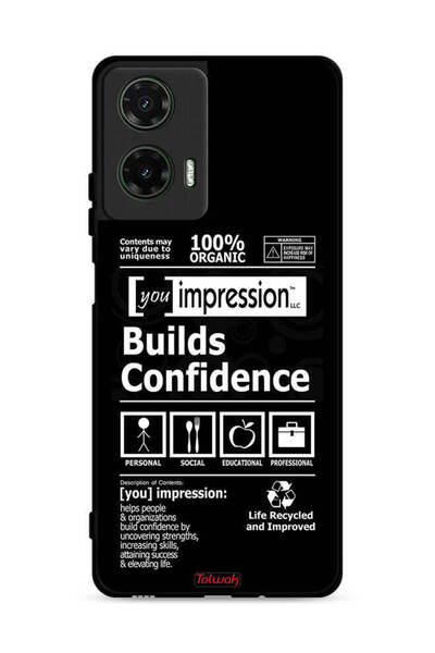 Tolwak غطاء حماية لهاتف موتورولا موتو جي 35 5G - ملصق يعزز الثقة