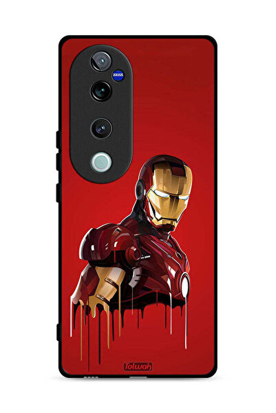 Tolwak غطاء حماية Vivo S19 Pro 5G برسومات الرجل الحديدي