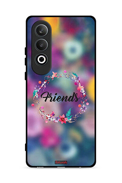 Tolwak غطاء حماية OnePlus Nord CE4 5G برسومات خاتم أصدقاء الزهور