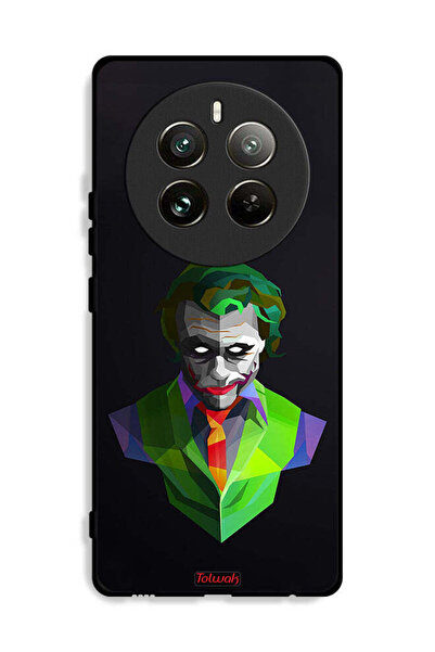 Tolwak غطاء حماية لهاتف Realme 12 Pro Plus 5G برسومات الجوكر التجريدية