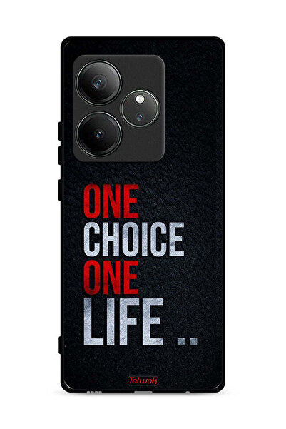 Tolwak غطاء حماية لهاتف Realme GT Neo6 SE 5G - اختيار واحد، حياة واحدة