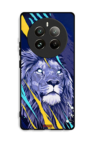 Tolwak غطاء حماية لهاتف Realme 12 Pro Plus 5G بطبعة الأسد الملك