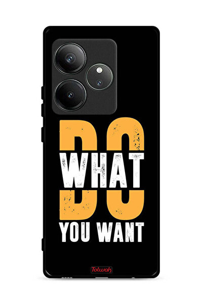 Tolwak غطاء حماية لهاتف Realme GT Neo6 SE 5G افعل ما تريد