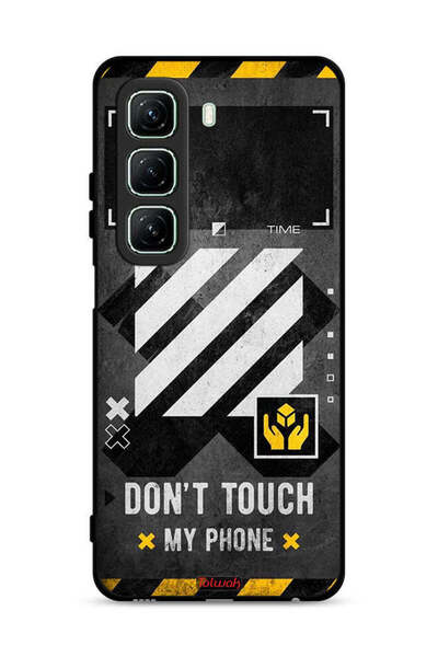 Tolwak غطاء حماية لهاتف Infinix Hot 50 5G، لا تلمس هاتفي