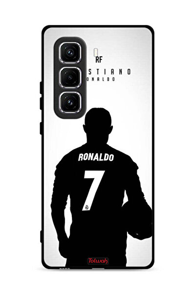 Tolwak غطاء حماية لهاتف Infinix Hot 50 Pro Plus 4G بقناع كريستيانو رونالدو