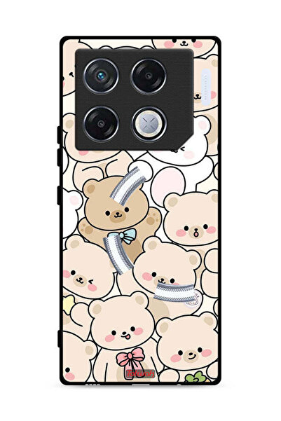 Tolwak غطاء حماية لهاتف Infinix GT 20 Pro 5G بنقشة دببة