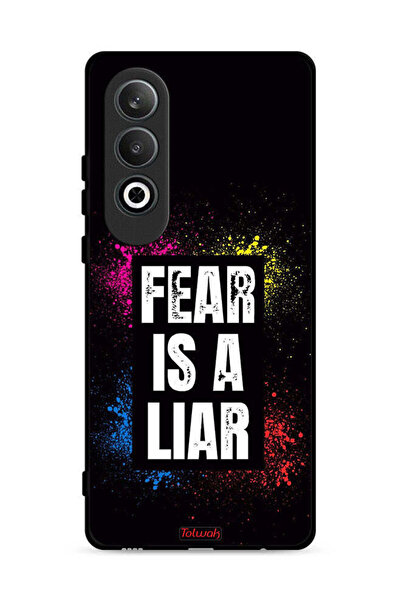 Tolwak غطاء حماية لهاتف OnePlus Nord CE4 5G - Fear Is A Liar