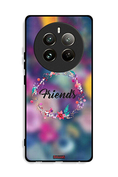 Tolwak غطاء حماية لهاتف Realme 12 Pro 5G بتصميم خاتم أصدقاء الزهور