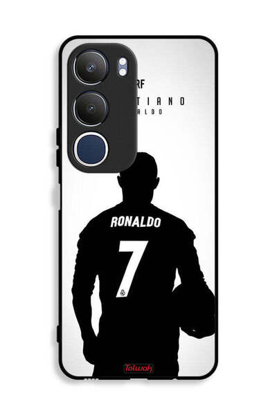Tolwak غطاء حماية لهاتف Vivo Y19s 4G بقناع كريستيانو رونالدو