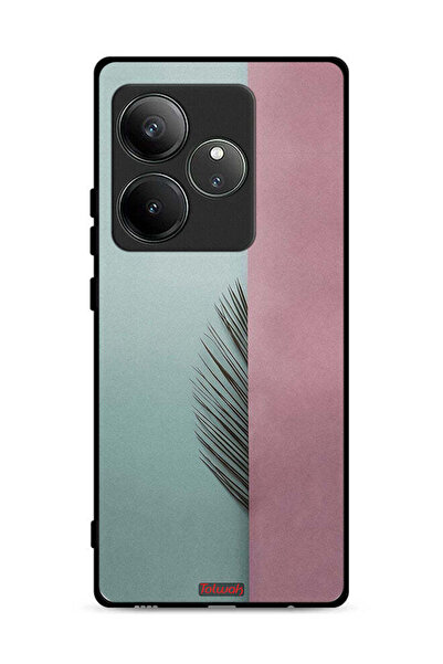 Tolwak غطاء حماية لهاتف Realme GT Neo6 SE 5G بتصميم نصف أوراق