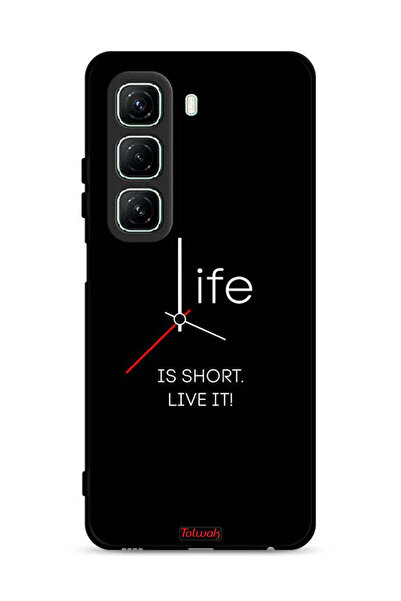 Tolwak غطاء حماية لهاتف Infinix Hot 50 5G، الحياة قصيرة