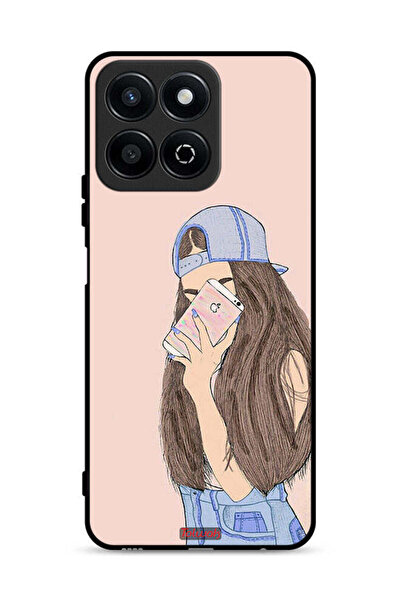 Tolwak غطاء حماية لهاتف Honor X7c 4G لالتقاط صور سيلفي