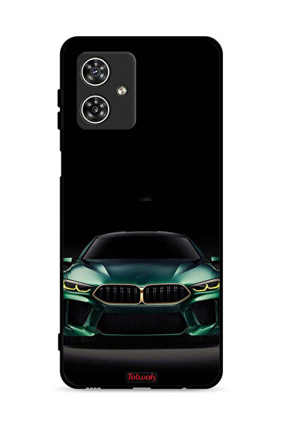 Tolwak غطاء حماية لهاتف موتورولا موتو جي 54 5 جي - سيارة بي إم