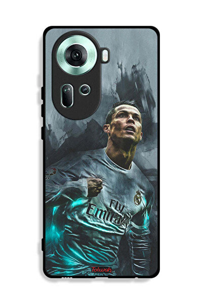 Tolwak غطاء حماية Oppo Reno11 5G برسومات كريستيانو رونالدو