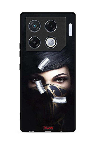 Tolwak غطاء حماية لهاتف Infinix GT 20 Pro 5G بنقشة فتاة محجبة