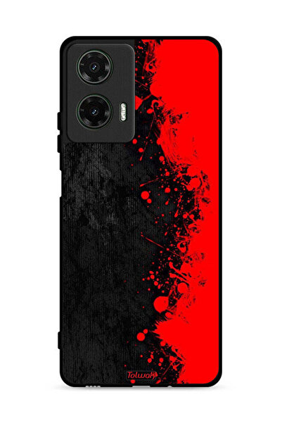 Tolwak غطاء حماية لهاتف موتورولا موتو جي 35 5G بنمط تجريدي