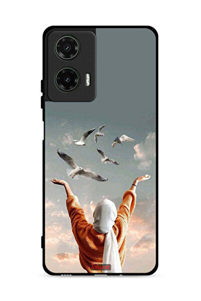 Tolwak غطاء حماية لهاتف موتورولا موتو جي 35 5G - طيور تحلق