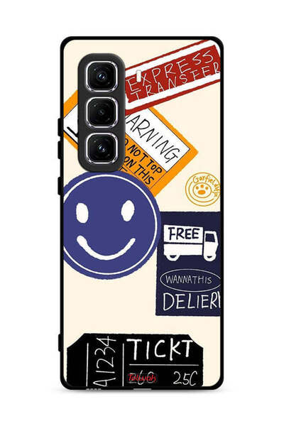 Tolwak غطاء حماية لهاتف Infinix Hot 50 Pro Plus 4G مع ملصق نقل سريع مجاني