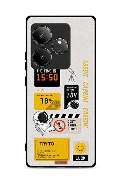 Tolwak غطاء حماية لهاتف Realme GT 6T 5G لا تثق بالناس