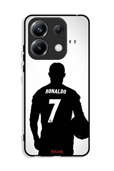 Tolwak غطاء حماية لهاتف شاومي بوكو M6 برو 4G بقناع كريستيانو رونالدو