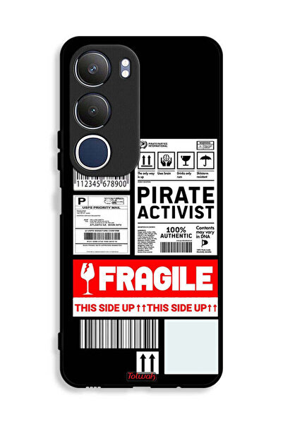 Tolwak غطاء حماية لهاتف Vivo Y19s 4G، ملصق ناشط خاص قابل للكسر