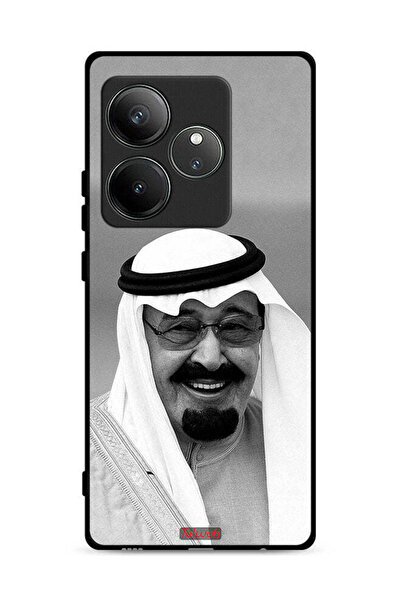 Tolwak غطاء حماية لهاتف Realme GT Neo6 SE 5G صورة الملك عبد الله مبتسمًا