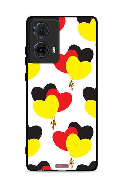 Tolwak غطاء حماية لهاتف موتورولا موتو جي 85 5G - مجموعة قلوب ثلاثية