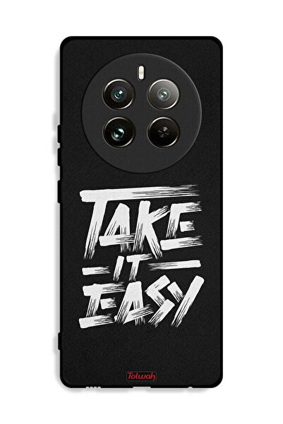 Tolwak غطاء حماية لجهاز Realme 12 Pro Plus 5G - Take It Easy