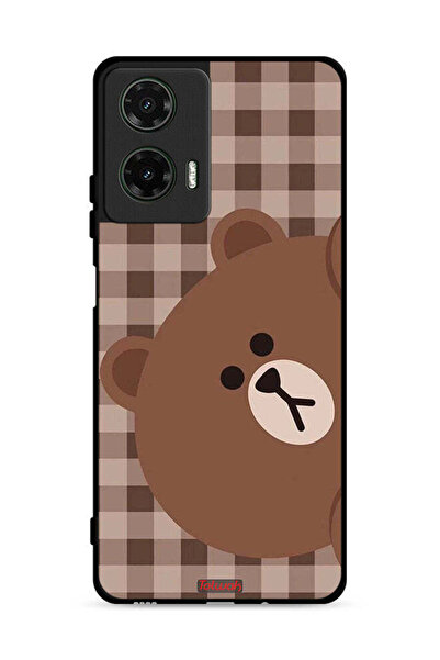 Tolwak غطاء حماية لهاتف موتورولا موتو جي 35 5G بتصميم دب تيدي