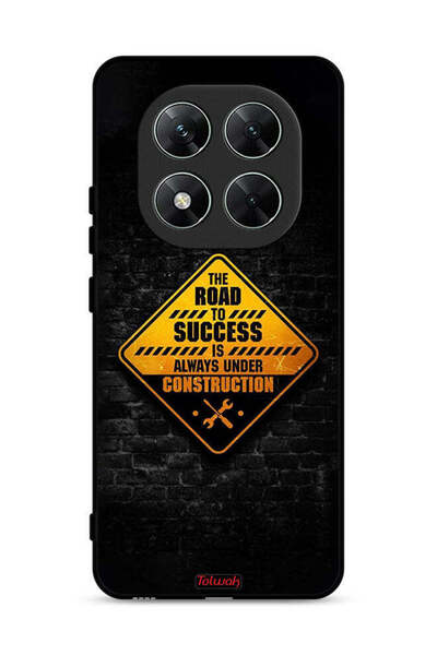 Tolwak غطاء حماية لهاتف شاومي ريدمي نوت 14 برو 5G الطريق إلى النجاح دائمًا قي...