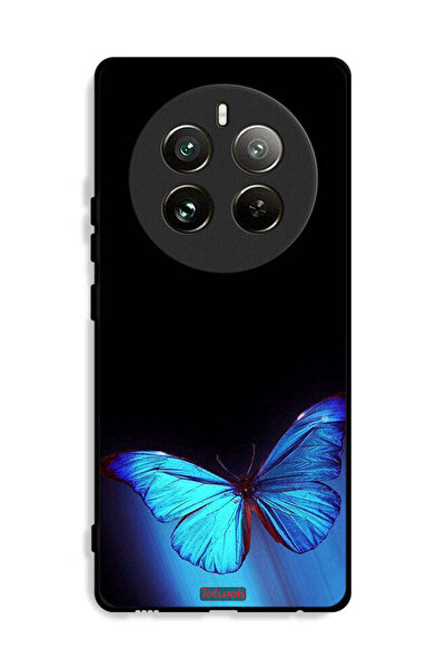 Tolwak غطاء حماية لهاتف Realme 12 Pro Plus 5G بنقشة فراشة