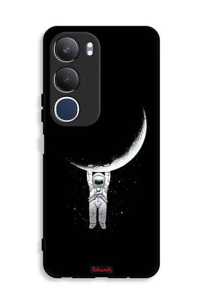 Tolwak غطاء حماية لهاتف Vivo Y19s 4G معلق على سطح القمر