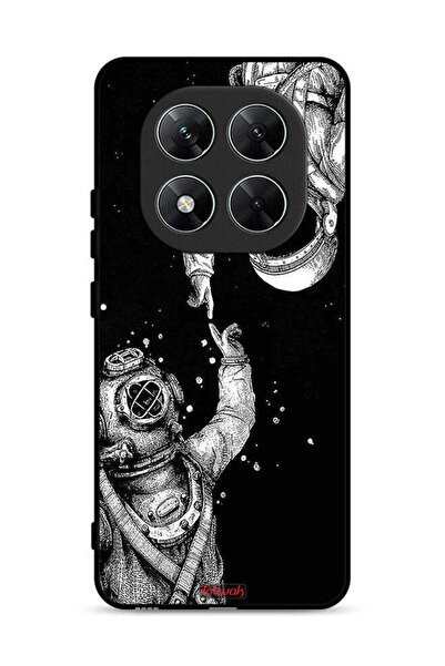 Tolwak غطاء حماية لهاتف Xiaomi Poco X7 5G بتصميم رواد الفضاء