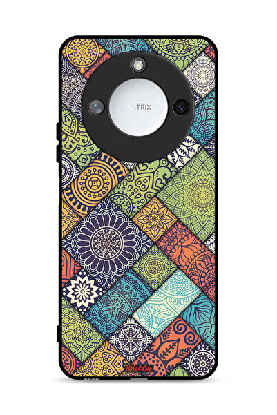 Tolwak غطاء حماية لهاتف Honor X9c Smart 5G بنمط ماندالا