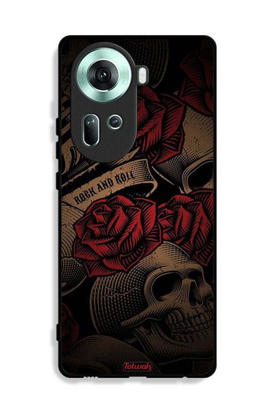 Tolwak Oppo Reno11 5G Protective Case Cover Rok And Roll