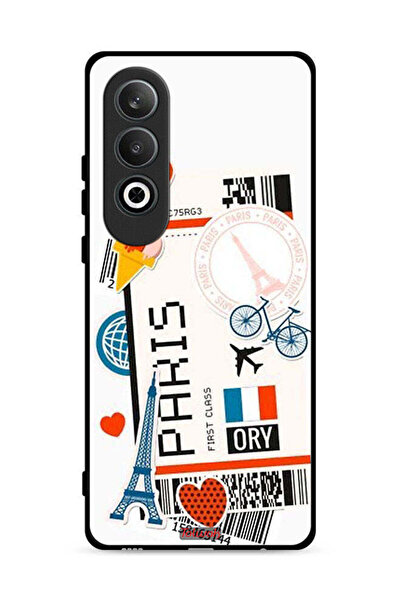 Tolwak غطاء حماية لهاتف Oppo K12 5G - ملصق باريس