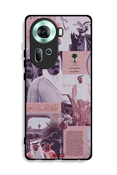 Tolwak غطاء حماية لهاتف Oppo Reno11 5G، ملصق الملك عبدالله العتيق