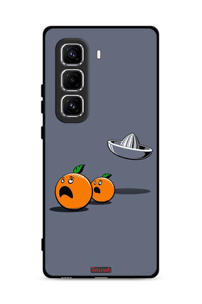 Tolwak غطاء حماية لهاتف Infinix Hot 50 Pro Plus 4G بتصميم فني رقمي بسيط وفكاهي