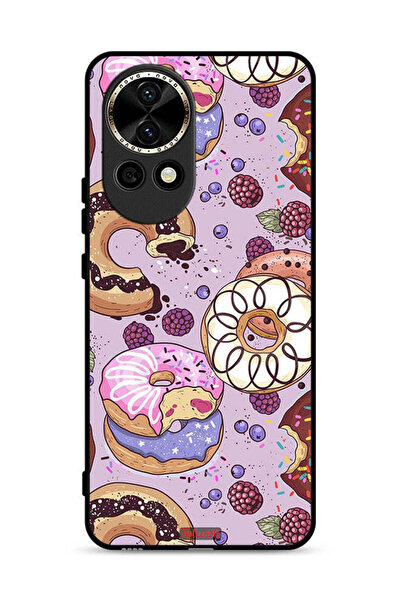 Tolwak غطاء حماية لهاتف هواوي نوفا 13 5G برسومات دوناتس آرت