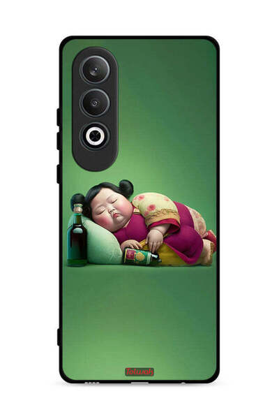 Tolwak غطاء حماية OnePlus Nord CE4 5G بتصميم فتاة سمينة