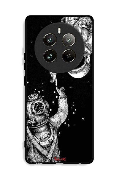 Tolwak غطاء حماية لجهاز Realme 12 Pro 5G بتصميم رواد فضاء