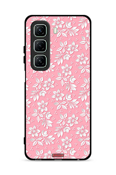 Tolwak غطاء حماية لهاتف Infinix Hot 50 5G بنمط خلفية زهور