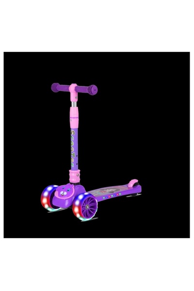 rexa سكوتر ركل بثلاث عجلات قابل للتعديل للأطفال - رحلة آمنة وممتعة في الهواء ...